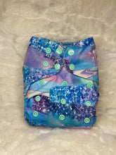 Load image into Gallery viewer, Mermaid Strokes One Size Pocket- In stock