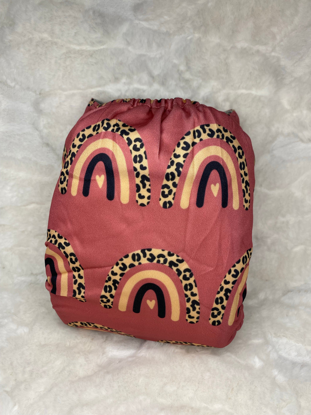 Cheetah Rainbow One Size Pocket- In stock